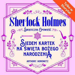 Siedem kartek na Święta Bożego Narodzenia – okładka audiobooka, autor Anthony Horowitz