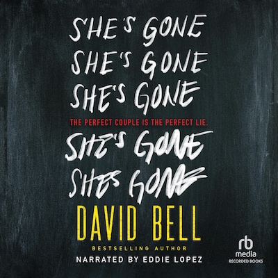 She's Gone – omslag til lydbogen af David Bell