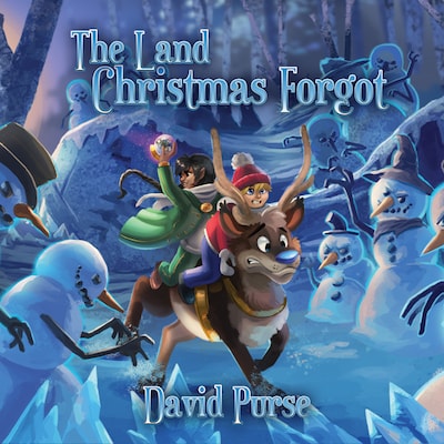 The Land Christmas Forgot – omslag til lydbogen af David Purse