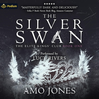 The Silver Swan – omslag til lydbogen af Amo Jones