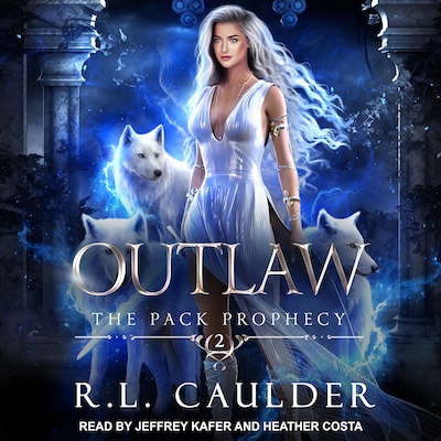 Outlaw – omslag til lydbogen af R.L. Caulder