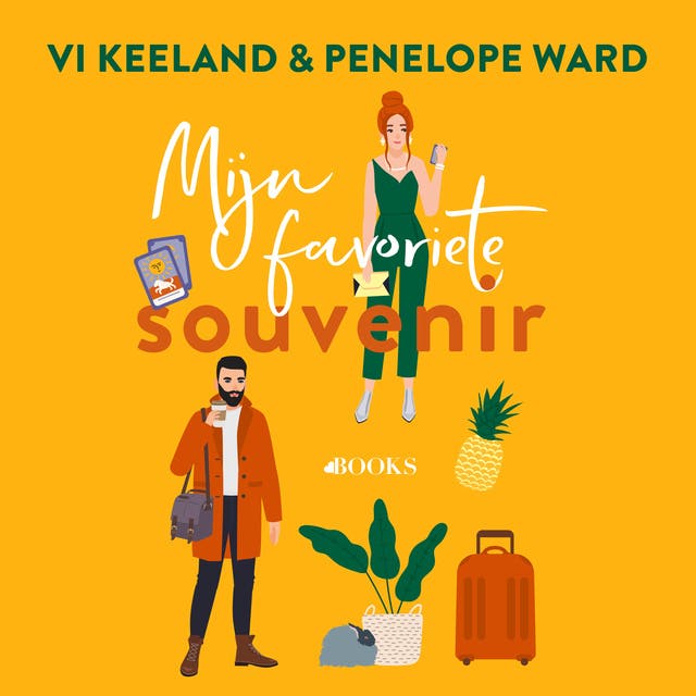 Mijn favoriete souvenir – omslag van het luisterboek van Penelope Ward,Vi Keeland