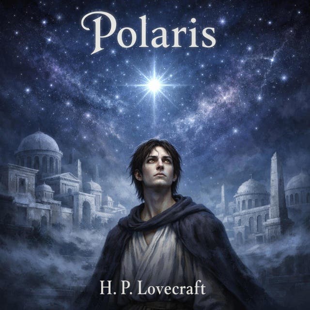 3. Polaris by H.P Lovecraft: A Dreamlike Tale of Stars, Memory, and Forgotten Cities – omslag til lydbogen af H P Lovecraft