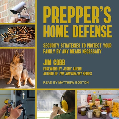 Prepper's Home Defense – omslag til lydbogen af Jim Cobb