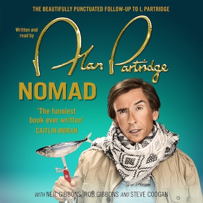 Alan Partridge: Nomad – omslag til lydbogen af Alan Partridge