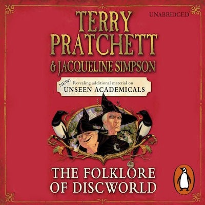 The Folklore of Discworld – omslag til lydbogen af Terry Pratchett, Jacqueline Simpson