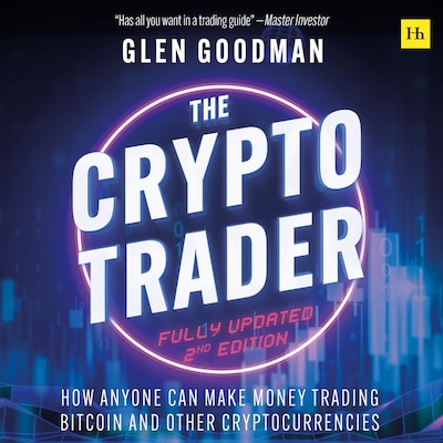 The Crypto Trader – omslag til lydbogen af Glen Goodman