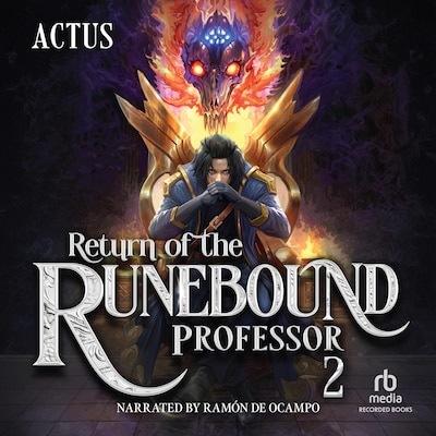 Return of the Runebound Professor 2 – omslag til lydbogen af Actus