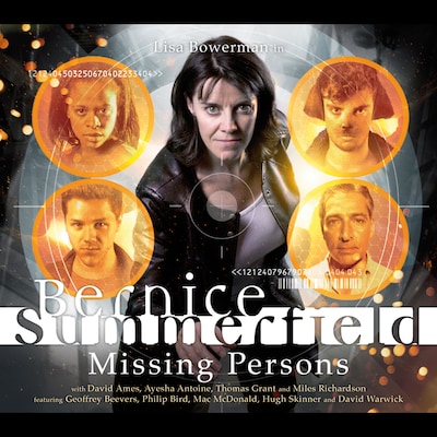 Bernice Summerfield - Missing Persons (Unabridged) – omslag van het luisterboek van Gary Russell, Scott Handcock, James Goss