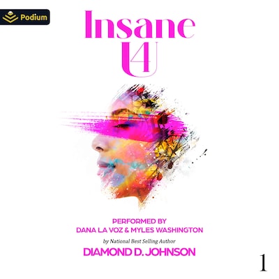 Insane 4 U – omslag til lydbogen af Diamond D. Johnson