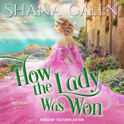 How the Lady Was Won – omslag til lydbogen af Shana Galen