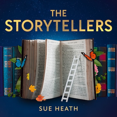 The Storytellers – omslag til lydbogen af Sue Heath