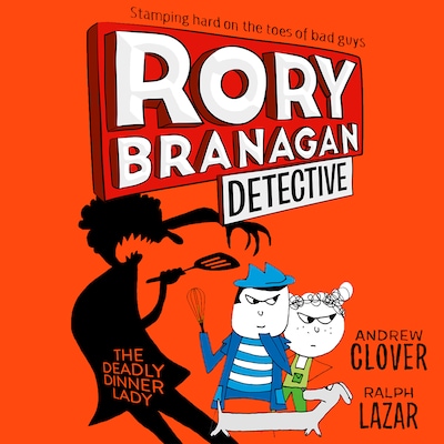 The Deadly Dinner Lady – okładka audiobooka, autor Andrew Clover