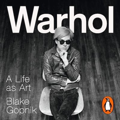Warhol – omslag til lydbogen af Blake Gopnik