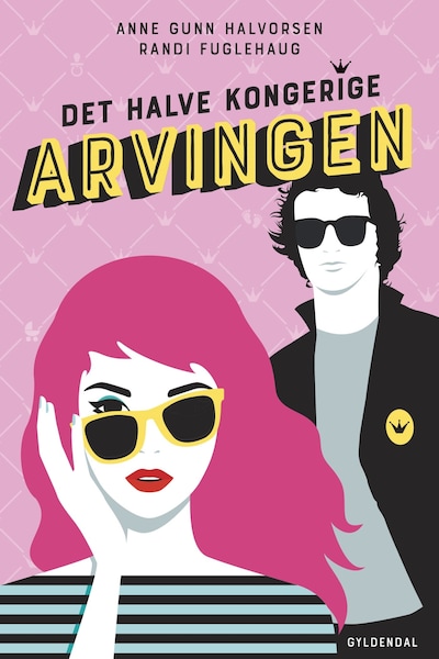 Det halve kongerige 1 - Arvingen – omslag til lydbogen af Anne Gunn Halvorsen, Randi Fuglehaug