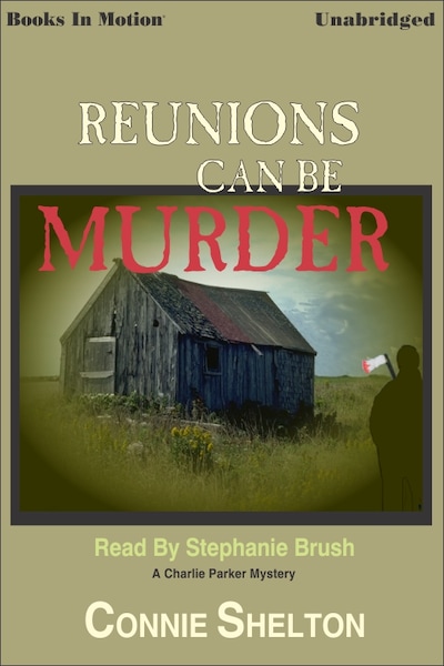 Reunions can be Murder – omslag til lydbogen af Connie Shelton