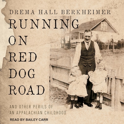 Running on Red Dog Road – omslag til lydbogen af Drema Hall Berkheimer