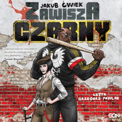 Zawisza Czarny – okładka audiobooka, autor Jakub Ćwiek