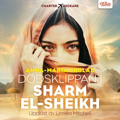 Dödsklippan i Sharm el-Sheikh – omslag till ljudboken av Anna-Maria Ekblad