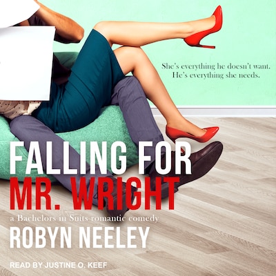 Falling for Mr. Wright – omslag til lydbogen af Robyn Neeley