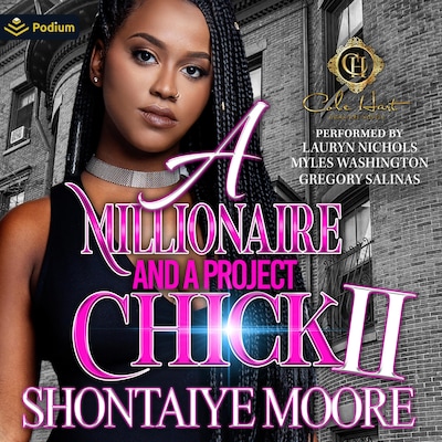 A Millionaire and a Project Chick 2 – omslag til lydbogen af Shontaiye Moore