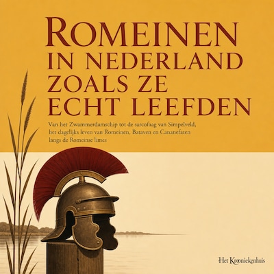 Romeinen in Nederland Zoals Ze Echt Leefden – omslag van het luisterboek van Het Kroniekenhuis