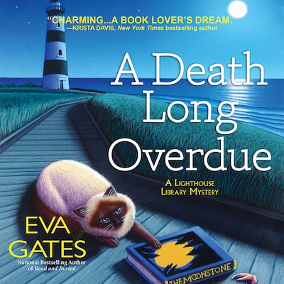 A Death Long Overdue – okładka audiobooka, autor Eva Gates