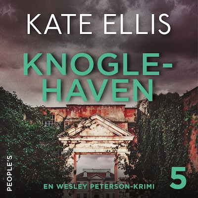 Knoglehaven – omslag til lydbogen af Kate Ellis