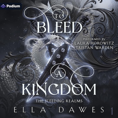 To Bleed a Kingdom – omslag til lydbogen af Ella Dawes
