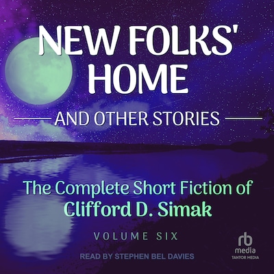 New Folk's Home – omslag til lydbogen af Clifford D. Simak