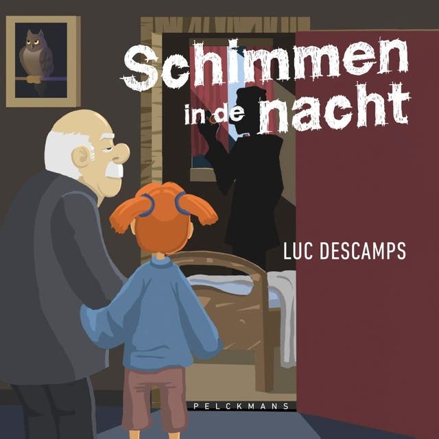 Schimmen in de nacht – omslag van het luisterboek van Luc Descamps