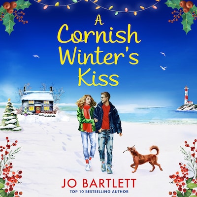 A Cornish Winter's Kiss - A BRAND NEW beautifully romantic, festive read from Jo Barlett for 2025 (Unabridged) – omslag til lydbogen af Jo Bartlett