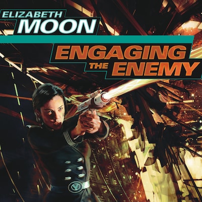 Engaging the Enemy – omslag til lydbogen af Elizabeth Moon