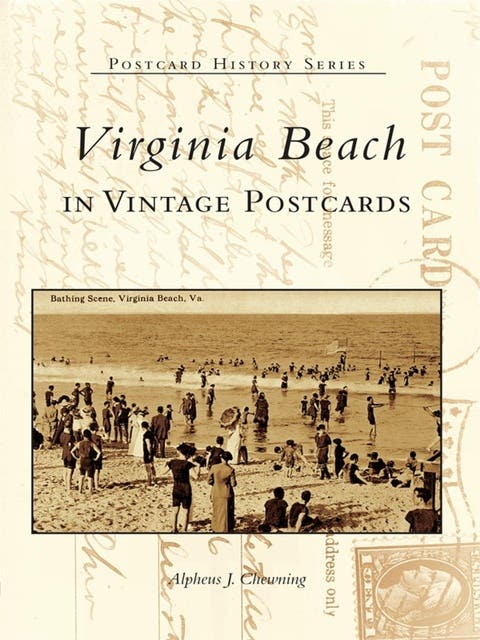 Virginia Beach in Vintage Postcards – omslag til lydbogen af Alpheus J Chewning