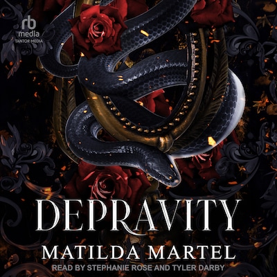 Depravity – omslag til lydbogen af Matilda Martel