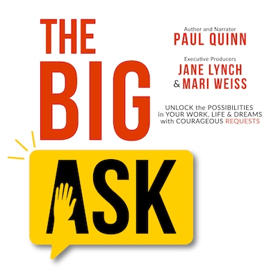 The Big Ask – omslag til lydbogen af Paul Quinn