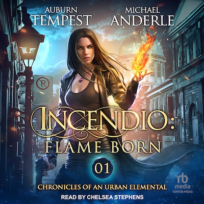 Incendio – omslag til lydbogen af Auburn Tempest, Michael Anderle