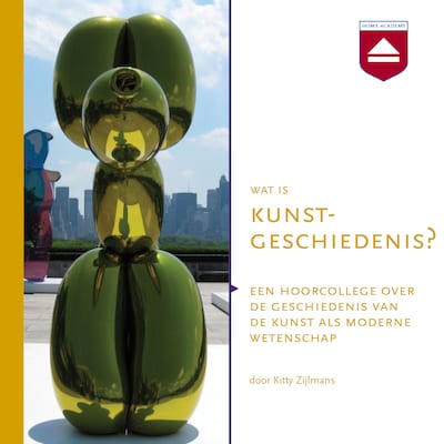 Wat is kunstgeschiedenis? – omslag van het luisterboek van Kitty Zijlmans