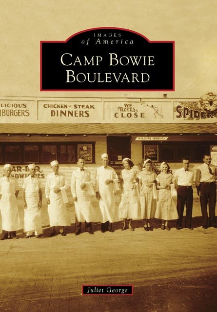 Camp Bowie Boulevard – omslag til lydbogen af Juliet George