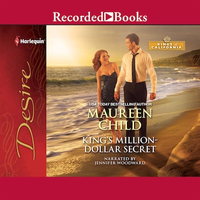 King's Million-Dollar Secret – omslag til lydbogen af Maureen Child