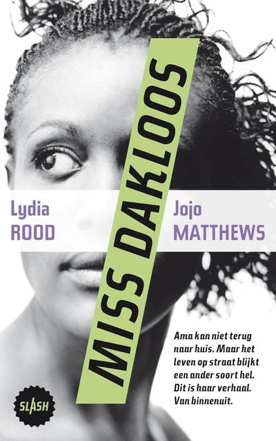 Miss Dakloos – omslag van het luisterboek van Jojo Matthews,Lydia Rood