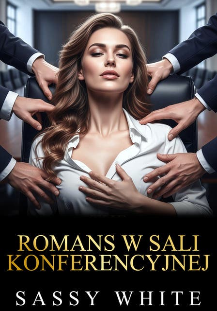 Romans w sali konferencyjnej: Erotyka BDSM w układzie MMFM w miejscu pracy – odwrócony harem