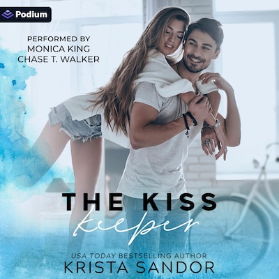 The Kiss Keeper – omslag til lydbogen af Krista Sandor