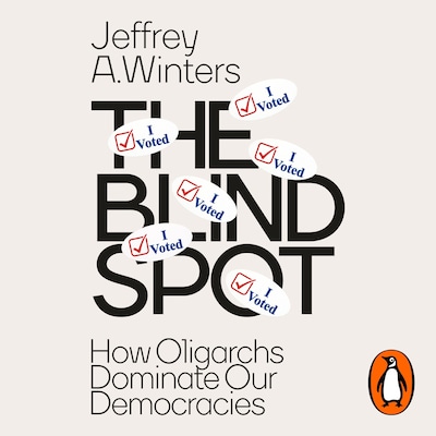 The Blind Spot – omslag til lydbogen af Jeffrey Winters