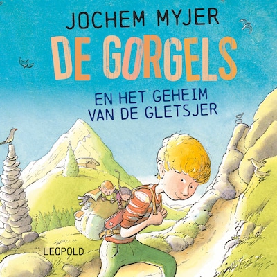 De Gorgels en het geheim van de gletsjer – omslag van het luisterboek van Jochem Myjer