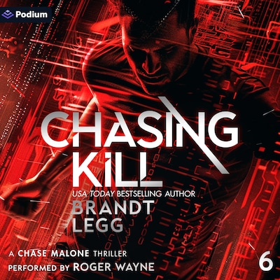 Chasing Kill – omslag til lydbogen af Brandt Legg
