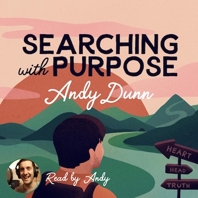 Searching With Purpose – omslag van het luisterboek van Andy Dunn