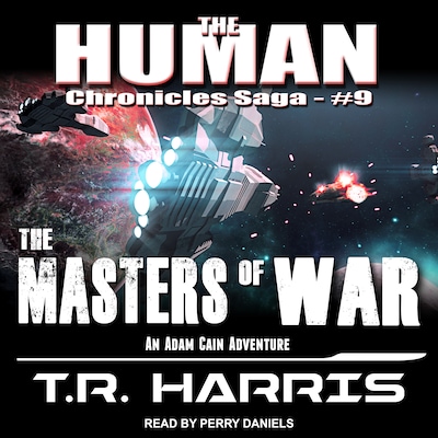 The Masters of War – omslag til lydbogen af T.R. Harris