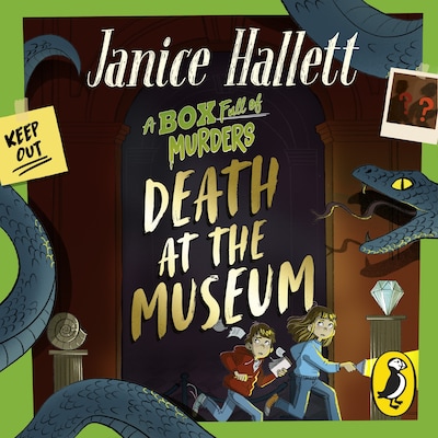 Death at the Museum – omslag til lydbogen af Janice Hallett
