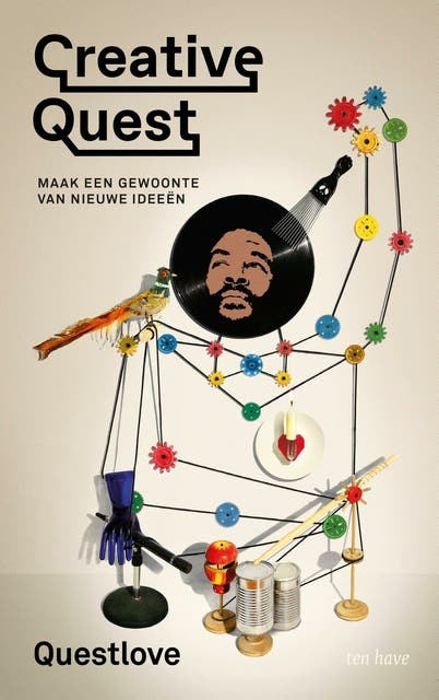 Creative Quest: Maak een gewoonte van nieuwe ideeën – omslag van het luisterboek van Questlove